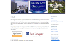 Desktop Screenshot of kleinlawpllc.com